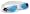 transparent/blau