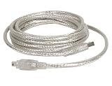 IOGear 4-Pin to 6-Pin Firewire Cable (10 Feet)