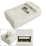 Traveling USB Port 2 Flat Pin Battery Charger for Meizu M9