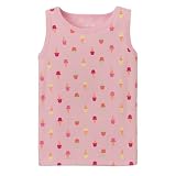 Girls' Circo Ice Cream Cone Print Tank - Fresh Bloom