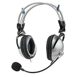 Review Soyntec 783366 / Soyntec Netsound 550 Adjustable headset with microphone, Silver