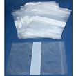 100 Poly Bag Zipper Resealable Plastic Shipping Bags 8" x 10"