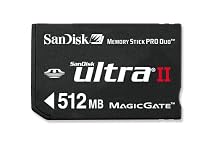SanDisk Ultra Il 512MB Memory Stick Pro Duo