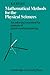 Mathematical Methods for the Physical Sciences: An Informal Treatment for Students of Physics and Engineering
