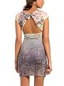 GUESS Tie-back Animal Dress