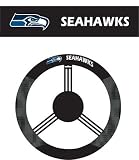 Seattle Seahawks Poly-Suede Steering Wheel Cover