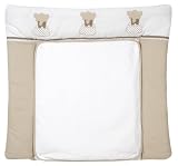 Produkt-Bild: Schardt 136160000 3/710 Wickelauflage mit abnehmbaren Frotteebezug und Applikation Elefant, beige