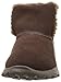 Skechers Women's Go Walk Move-Chugga Imprint Bootie,Chocolate,8.5 M US