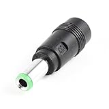 uxcell ラップトップ　DC　電源　ジャック　5.5x2.1mm　メス　プラグ　コネクタ　アダプタ　6.3x3.0mm　オス