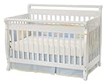 Emily 3 in 1 Crib in White Finish By Da Vinci Baby Furniture