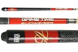 Budweiser Game Time Hardwood Light-Up Pool Cue with Linen Wraps