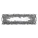 Arthur Court Grape 19-Inch Oblong Tray