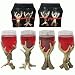 Antler Wine Glasses with Distinctive Styles 7.5-inch (Set of 2)