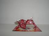 Bakugan B2 [Maxus Dragonoid Build-A-Figure] LOOSE Single Figure Special Attack TRAP Pyrus Nova 12 [Red] Grakas Hound