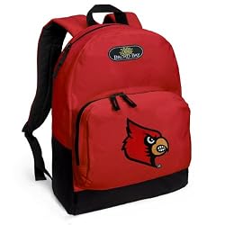 Louisville Cardinals Backpack Red University of Louisville for Travel or School Bags - Best Unique Gifts For Boys, Girls, Adults, College Students, Men or Ladies