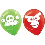 Angry Birds Latex Balloons (6) Party Accessory