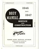 1946 1947 1948 BUICK CADILLAC Body Service Shop Manual
