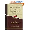 A Discourse of Matters Pertaining to Religion (Classic Reprint)