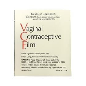 VCF Vaginal Contraceptive Film - 6 Ea