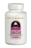 GABA Calm 60 Tabs 100 Mg (Gamma Amino Butyric Acid Sublingual Orange) ( GABA helps reduce feelings of anxiousness, and may be helpful for treatment of disorders linked to emotional stress, such as reduced sex drive and hypertension) - Source Naturals