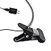 Snkey Grow Light, LED Clip Lamp, 5W 3-Level Dimmable Light for Plants, Indoor Red Light with US Adapter, 57 Inch Cable (Black)