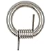 8 Gauge 5/8 316L Surgical Steel Barbwire Captive Ring