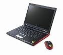 Acer Ferrari 4002WLMi 39,1 cm (15,4 Zoll) WXGA Notebook (AMD Turion 64 1,6 GHz, 512MB RAM, 80GB HDD, DVD+-RW DL, X700, XP Home)
