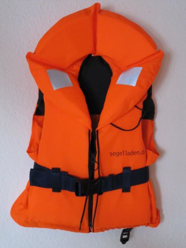 Rettungsweste für Körpergewicht 70-90 kg mit Beleuchtung
