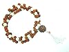 Yoga Energy Mala- Rudraksha Moon Stone Meditation Healing Mala Prayer Necklace