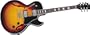 Gibson ES-137 Classic Electric Guitar, Tri Burst