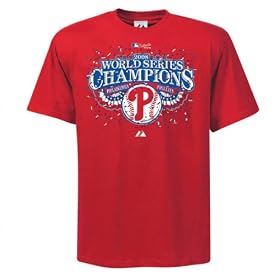 Philadelphia Phillies 2008 World Series Champions Official Parade Celebration Youth T-Shirt
