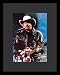 Toby Keith (W/ American Flag Guitar) Music Black Wood-Mounted Poster Print - 11