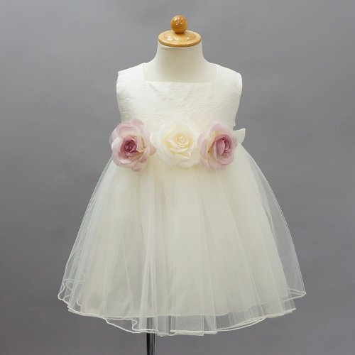 ベビードレス b135iv アイボリー结婚式 お诞生