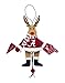 NCAA Alabama Crimson Tide Wooden Cheer Ornament