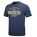 Milwaukee Brewers Indigo Bank On It Heathered T-Shirt