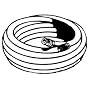 GoodYear 045 3/8-Inch-by-50-Feet Safety Yellow Rubber Hose 3/8 -Inch by 50-Feet 250 PSI With 1/4-Inch Ends