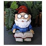 from MP Essentials Outdoor Garden Solar Light Reading Gnome