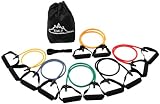 Black Mountain Products New Strong Man Set of 6 Resistance Bands