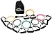 41DB1HFmriL. SL75  Black Mountain Products New Strong Man Set of 6 Resistance Bands