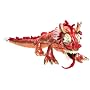 Plush Red Dragon Puppet 48"
