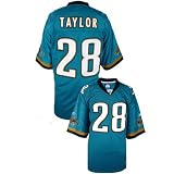 Reebok NFL Equipment Jacksonville Jaguars #28 Fred Taylor Teal Youth Replica Football Jersey