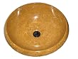 Inca Gold marble bathroom Sink Vessel Style
