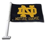 Notre Dame Fighting Irish Auto Flag