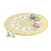 Grasslands Road Easter 11-1/2-Inch Bunny Egg Plate with Bunny Salt And Pepper Set, 3-Piece