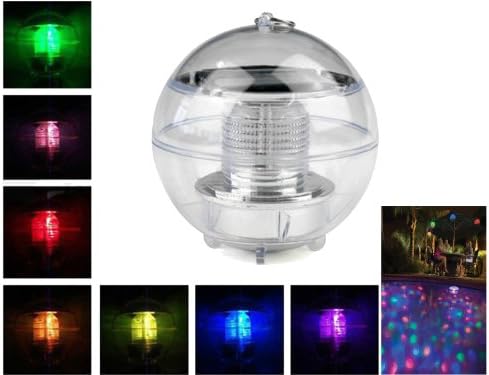 2PCS Solar Powered LED Night Light Globe Lamp for Indoor and Outdoor Illumination