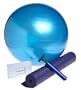 SPRI YB-PR Yogaball Program with 65" Resist-A-Ball, Video, Pump, and Poster