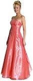 Plus Size Sexy Lace Up Back Long Prom/ Bridesmaid/ Evening Dress w/Rhinestones