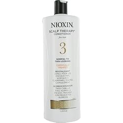 Nioxin Scalp Therapy, System 3 (Fine/Treated/Normal to Thin-Looking), 33.8 Ounce