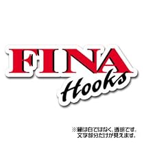 フィナ(FINA) FINAステッカーB 赤 W250mm Y8205F-N-40