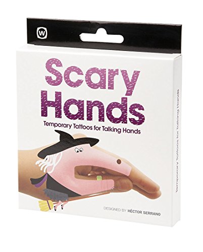 Scary Hands Temporary Talking Hand Tattoos